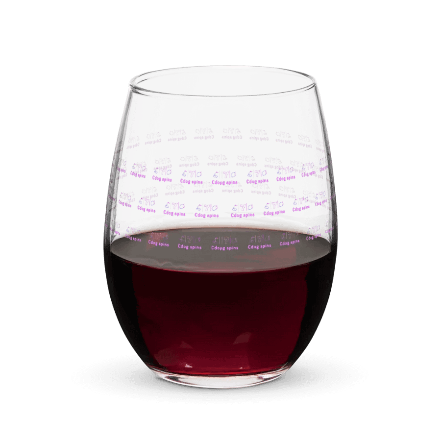 Cdog Spins Glass Tumbler product image (6)