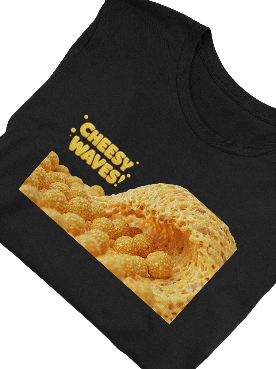 Cheesy Waves - Ethereal Elegance Logo T-Shirt product image (46)