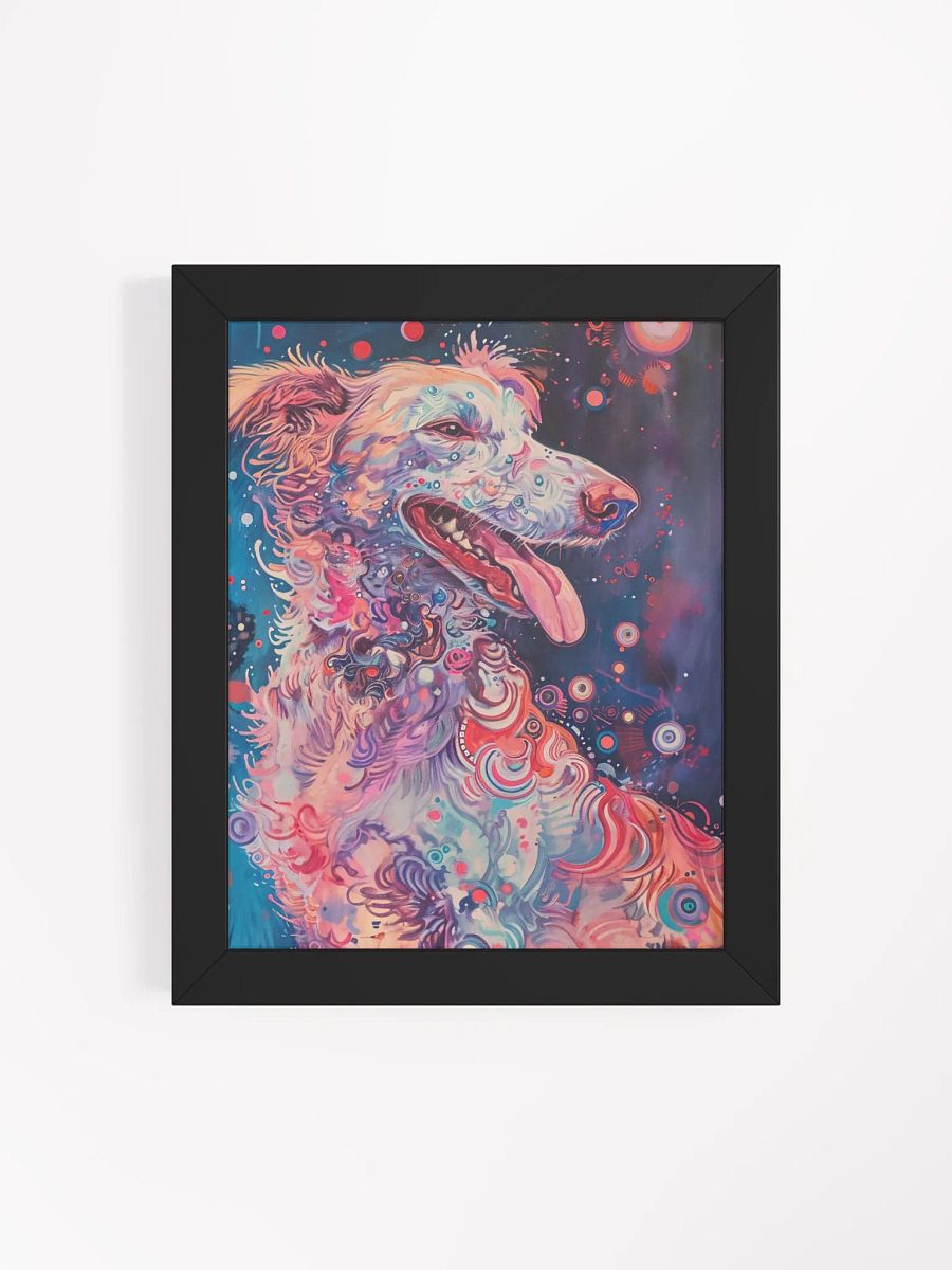 Cosmic Canine Joy - Framed Poster product image (10)