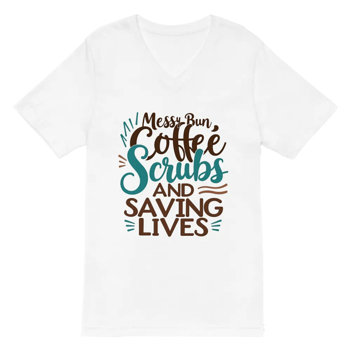 Saving Lives V-Neck Tee product image (2)