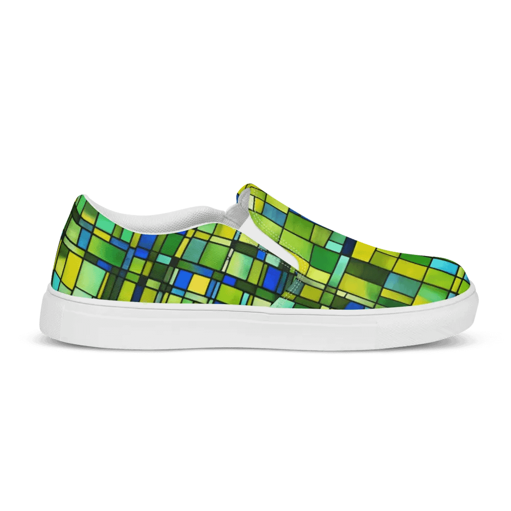 Mosaic Meadow Mens Slip-Ons product image (7)