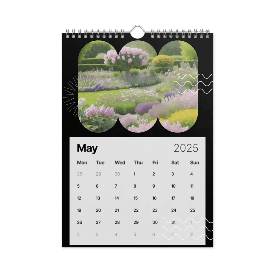 SEASONAL NATURE WALL CALENDAR 2025 product image (10)