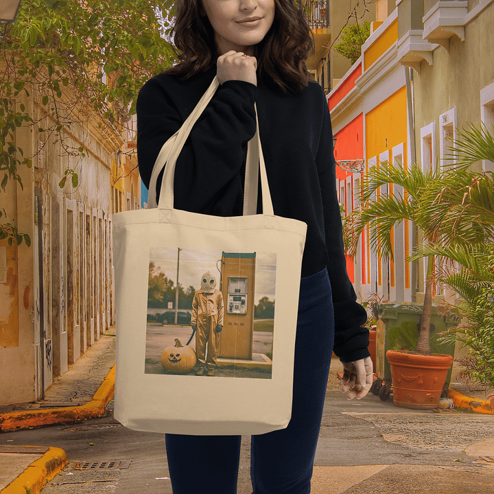 “SPOOKY JOOCE Refillz” Khaki Tote Bag product image (2)