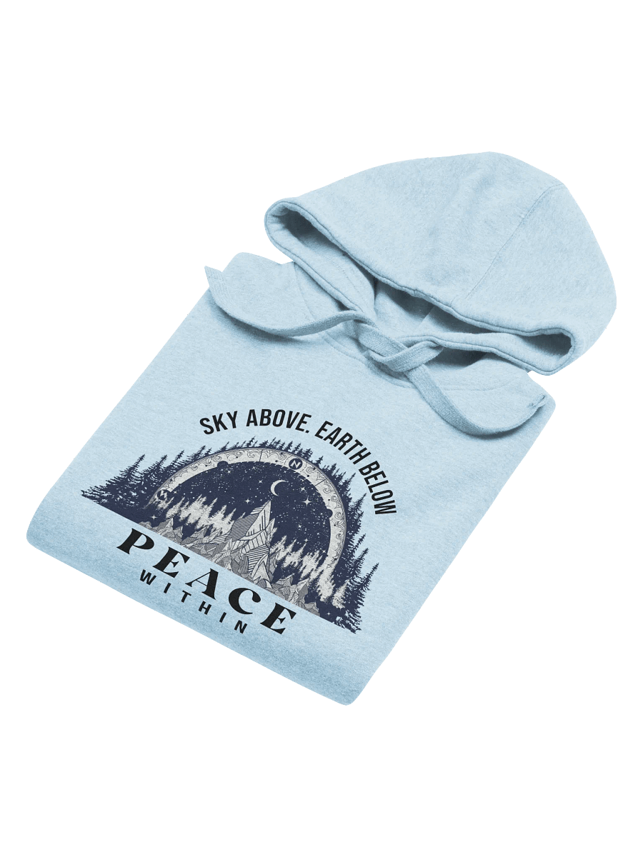 sky above earth below peace within hoodie product image (6)