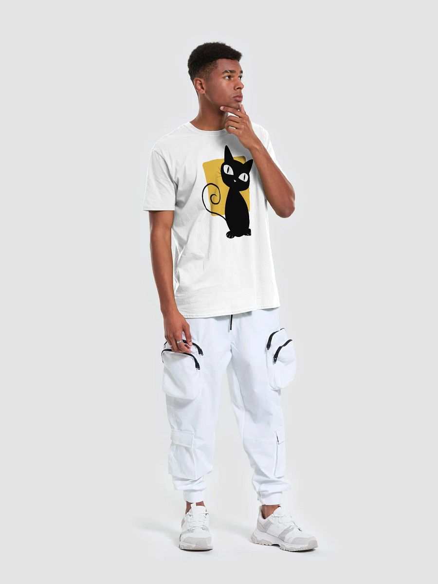 Whimsical Cat Cartoon T-Shirt product image (29)
