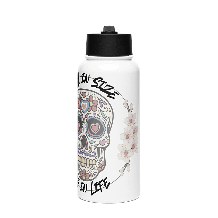 Stainless Steel Water Bottle with a Straw Lid product image (1)