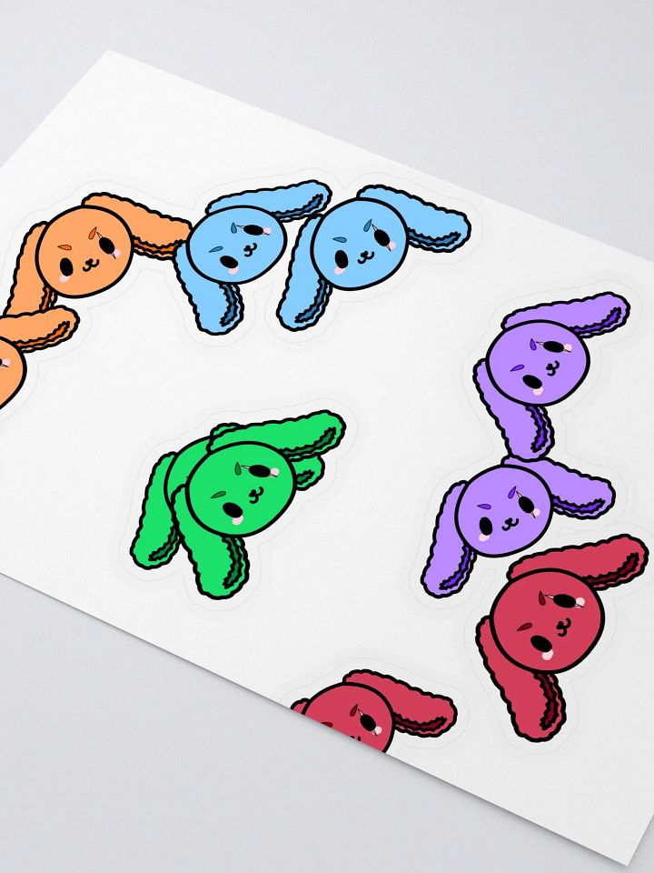 Bunny sticker sheet 2 product image (2)
