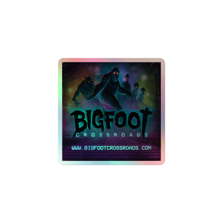 Bigfoot Crossroads Holographic Sticker product image (1)