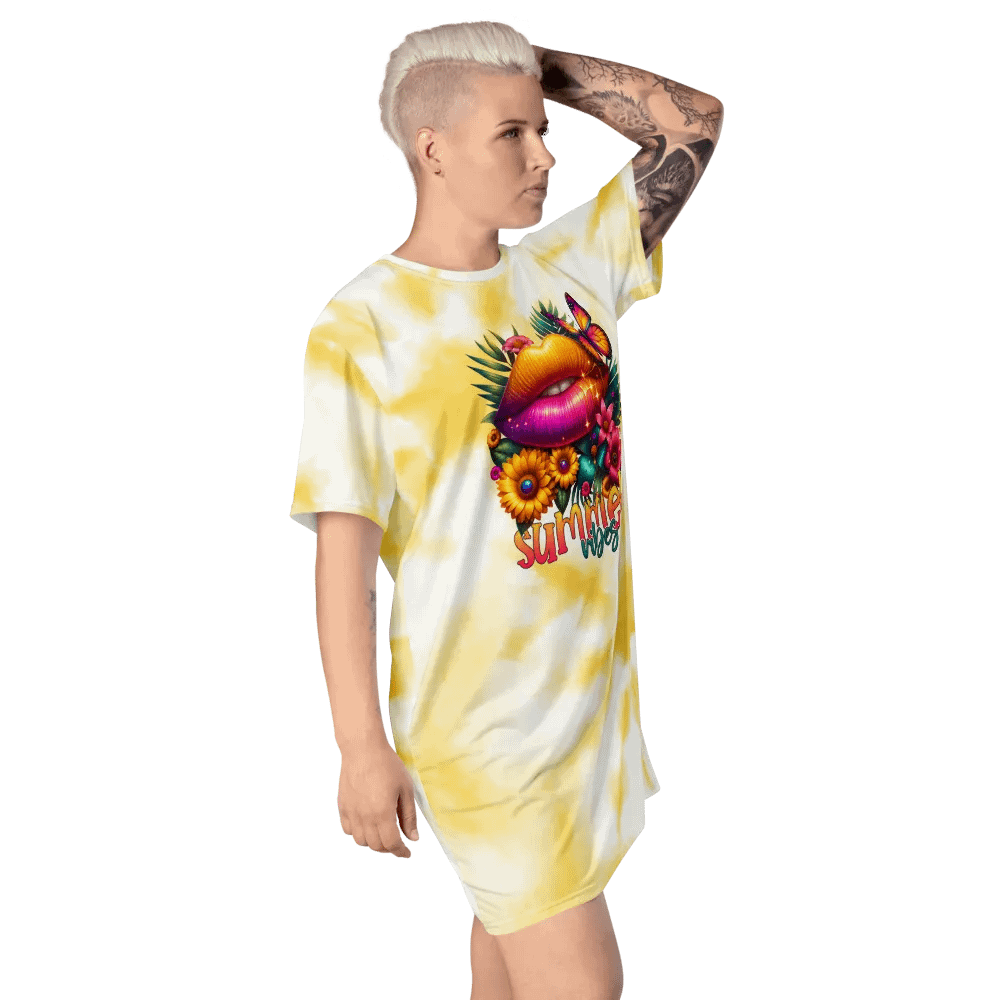 Butterfly Kiss Summer T-Shirt Dress product image (7)