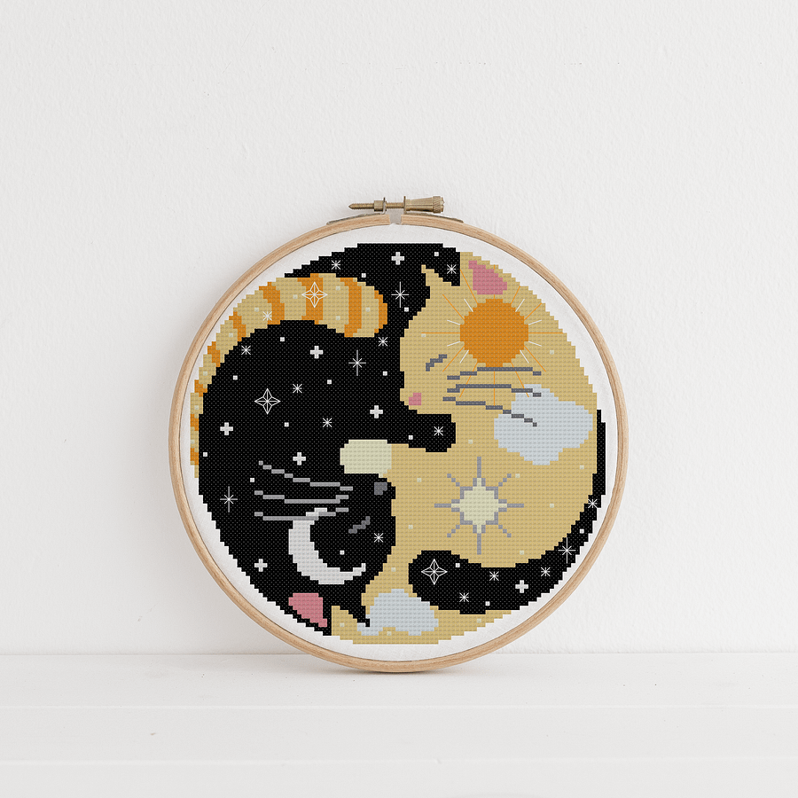 Luna and Apollo - Cross Stitch Pattern product image (3)
