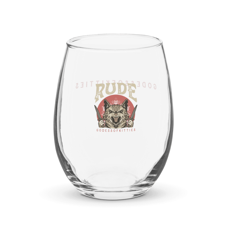 Rude Azula Wine Glass product image (3)