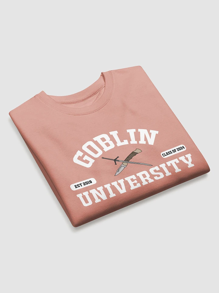 Goblin University Longsleeve Sweatshirt White product image (13)