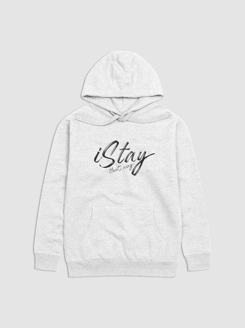 IStay White & Black Hoodie