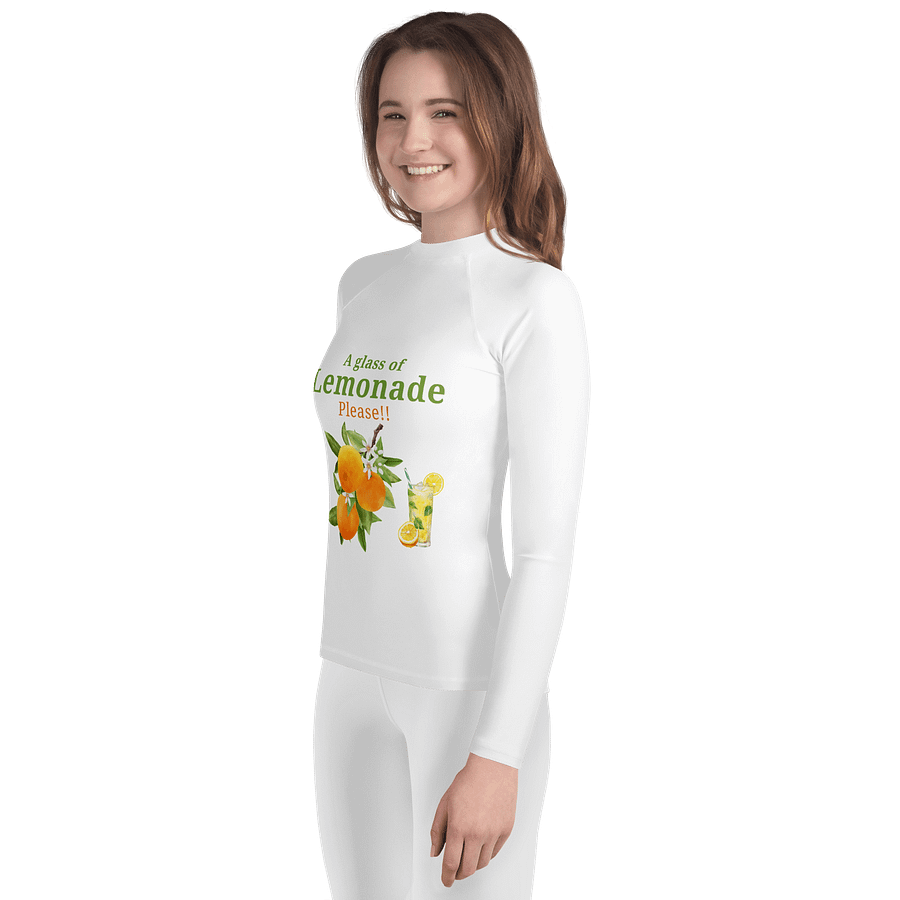 Citrus Splash Youth Rash Guard product image (3)