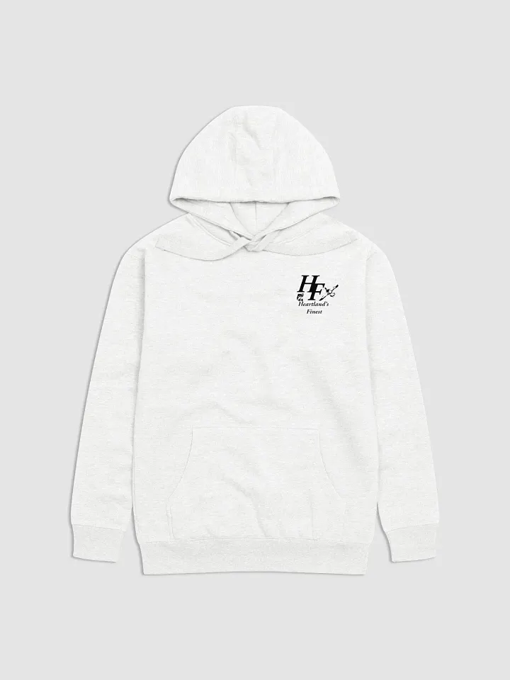 White Logo Hoodie product image (1)