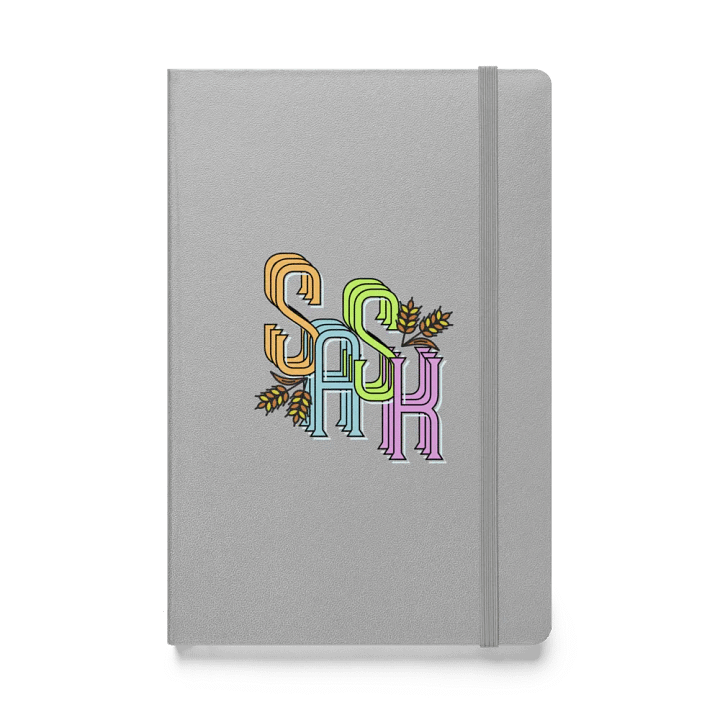 SASK Saskatoon Saskatchewan Stylized Hardcover Notebook product image (1)