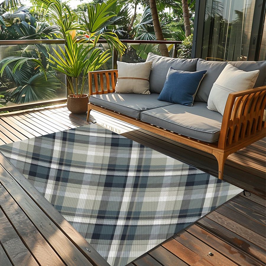 Outdoor Plastic straw Mat product image (10)