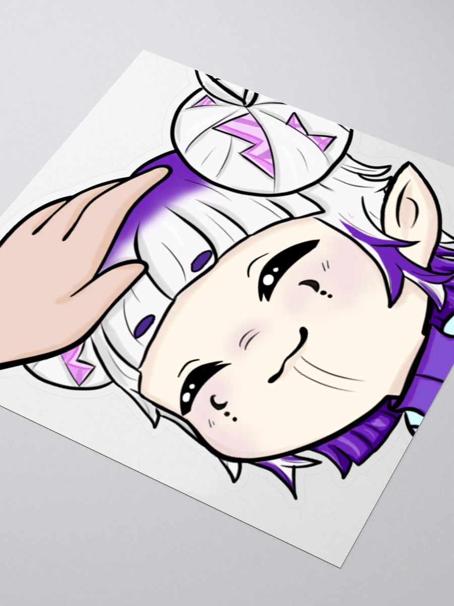 SilverGemini - Headpat Sticker product image (3)