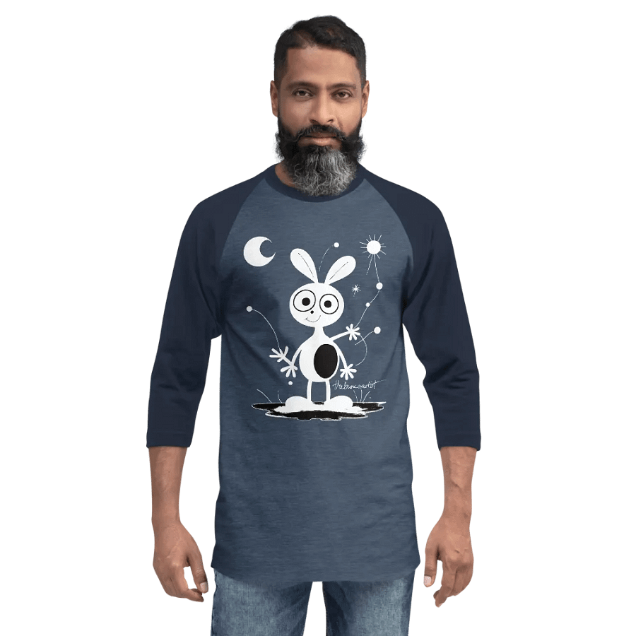 Tultex Fine Jersey Raglan Tee product image (1)