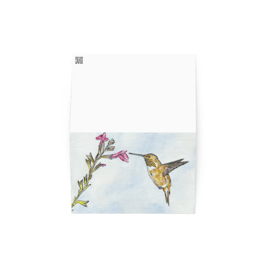 Greetings Card - Hummingbird product image (2)