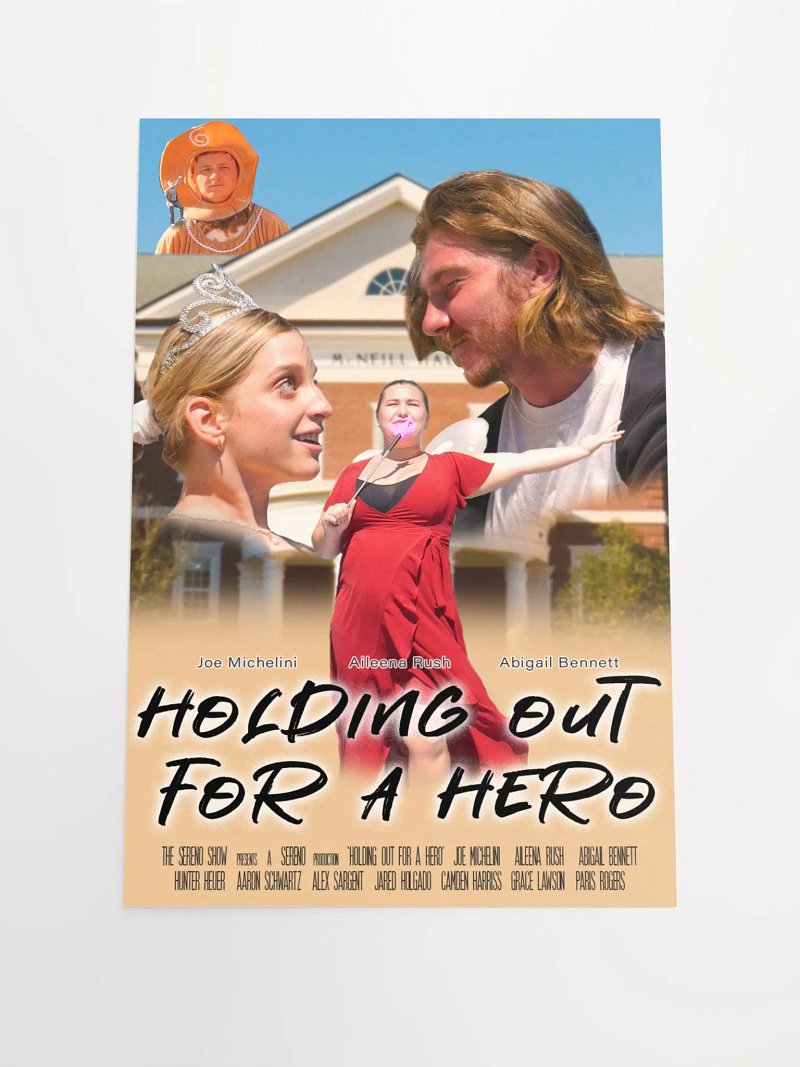 Holding Out for a Hero Poster