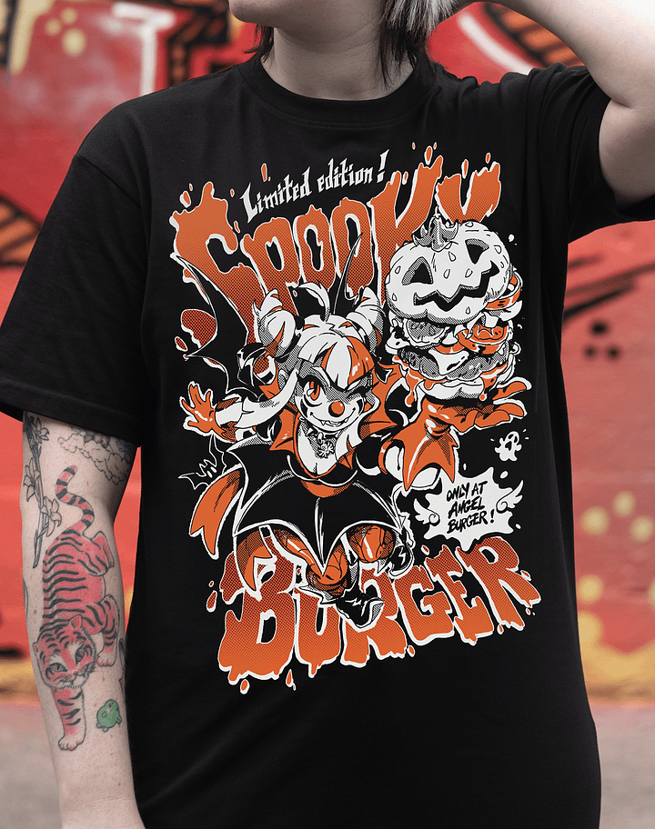 Limited Edition SPOOKY BURGER Tee product image (1)