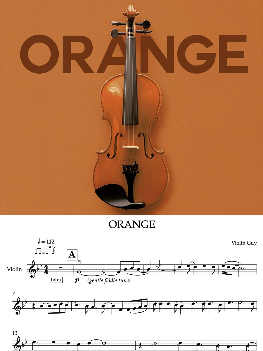 ORANGE - Sheet Music product image (1)