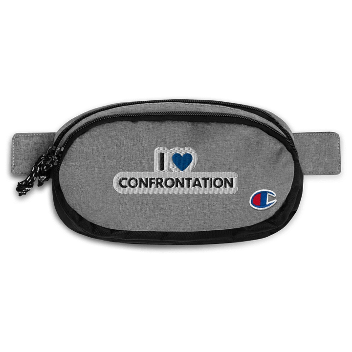 I <3 Confrontation (royal bubble design) champion fanny pack product image (1)