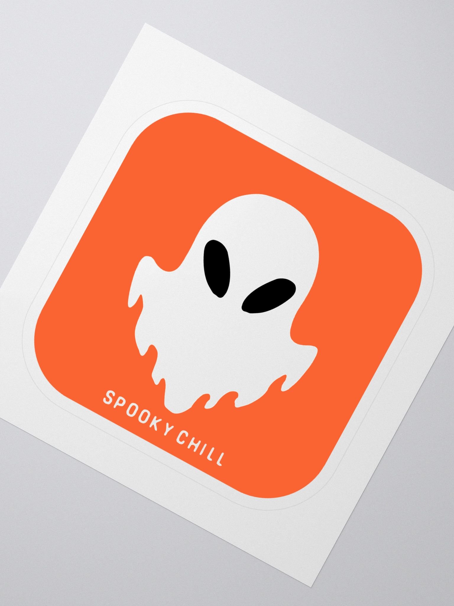 Spooky Orange Sticker product image (2)