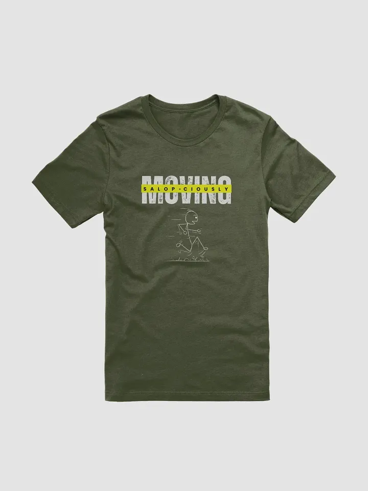 Moving Salop*ciously Humor Yellow Fragmented T-Shirt product image (91)
