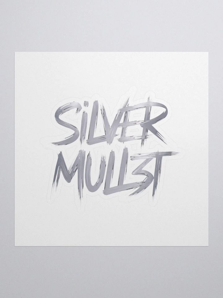 SILVER MULL3T PAINT STICKERS product image (1)