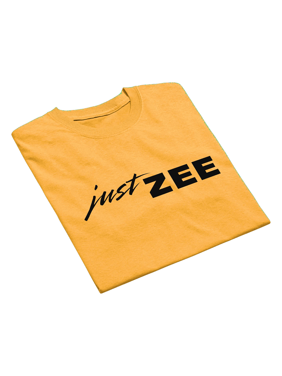 JUST ZEE tee (gold & white) product image (3)