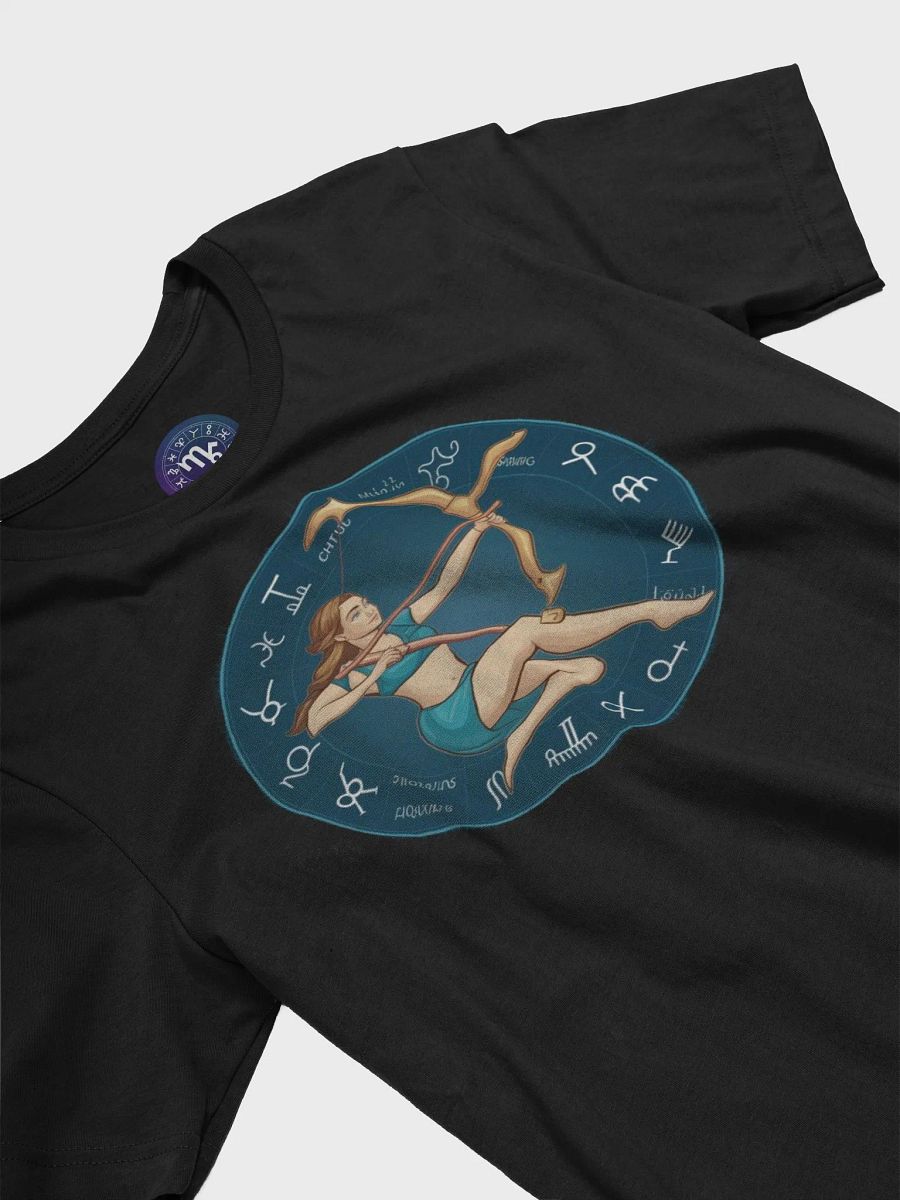 Sagittarius Zodiac Unisex Supersoft T-Shirt with Celestial Design product image (5)