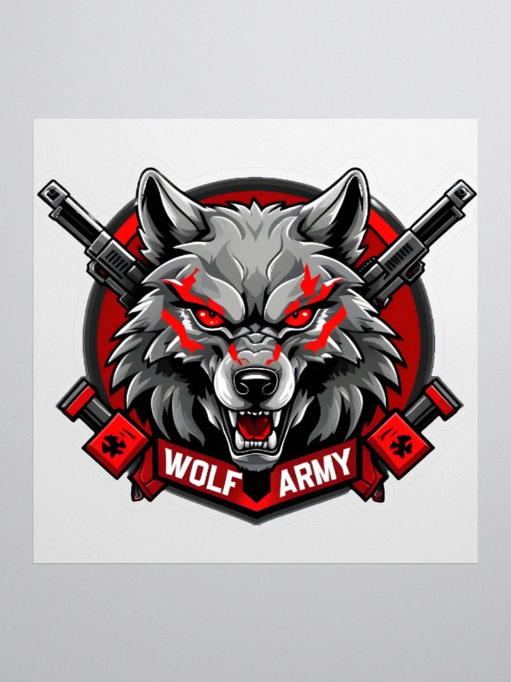 Wolf Army Stickers product image (1)
