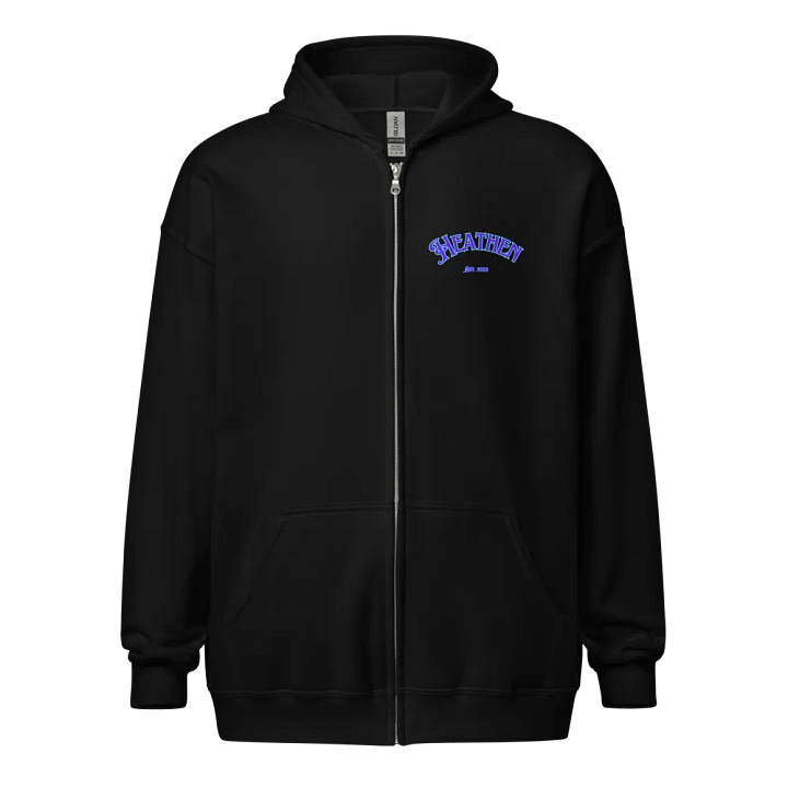 Heathen Est 2023 Zip Up Hoodie product image (1)
