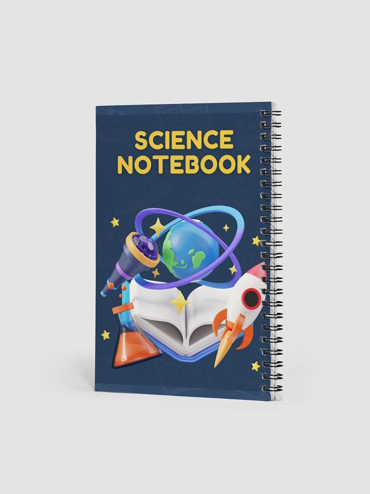 Cosmic Science Spiral Notebook product image (2)