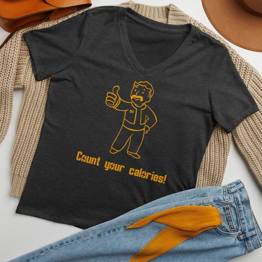 Count Your Calories Women's V-Neck product image (43)