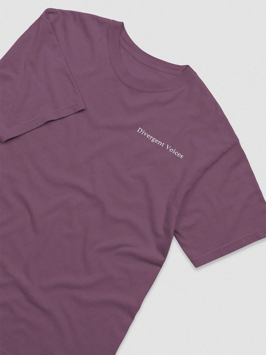 Divergent Voices Classic Embroidered Unisex T-shirt product image (4)