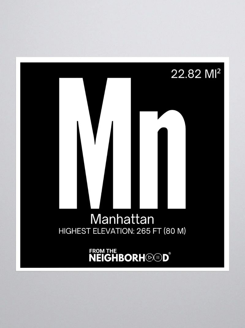 Manhattan Element : Sticker