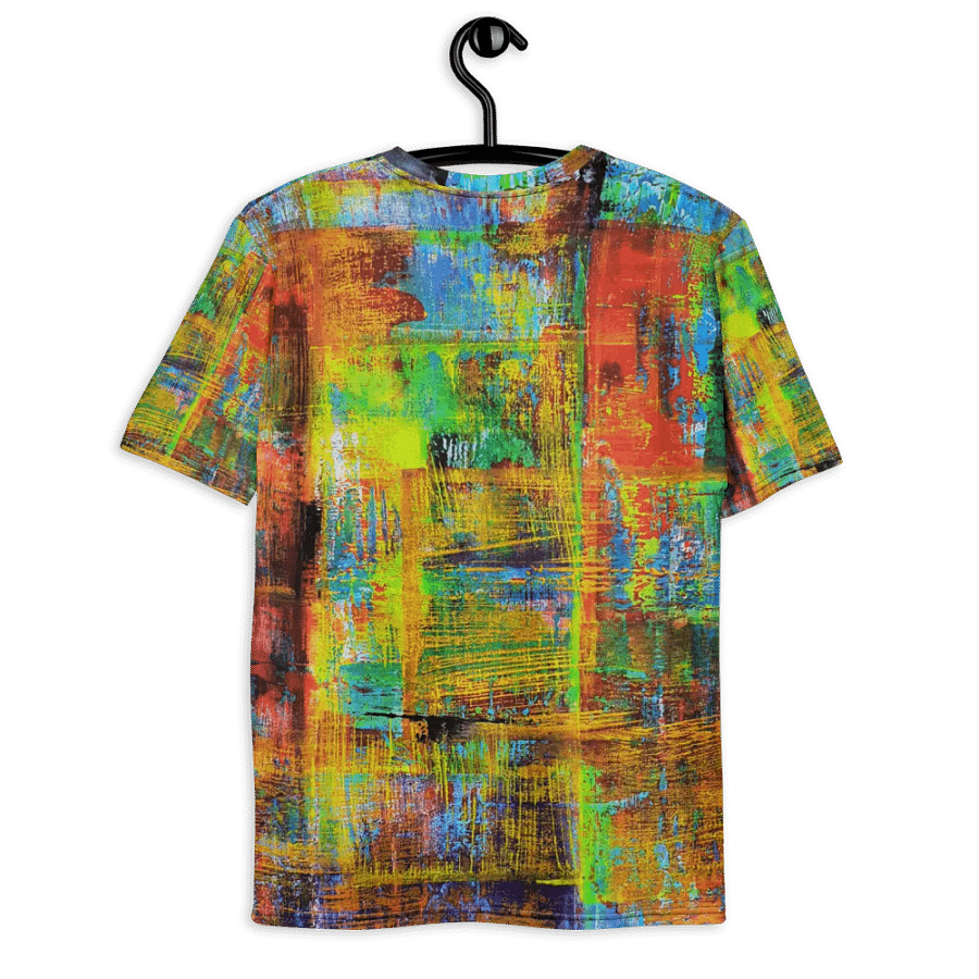 original artwork by b.reters, abstract squeegee technique printed on tshirt product image (8)