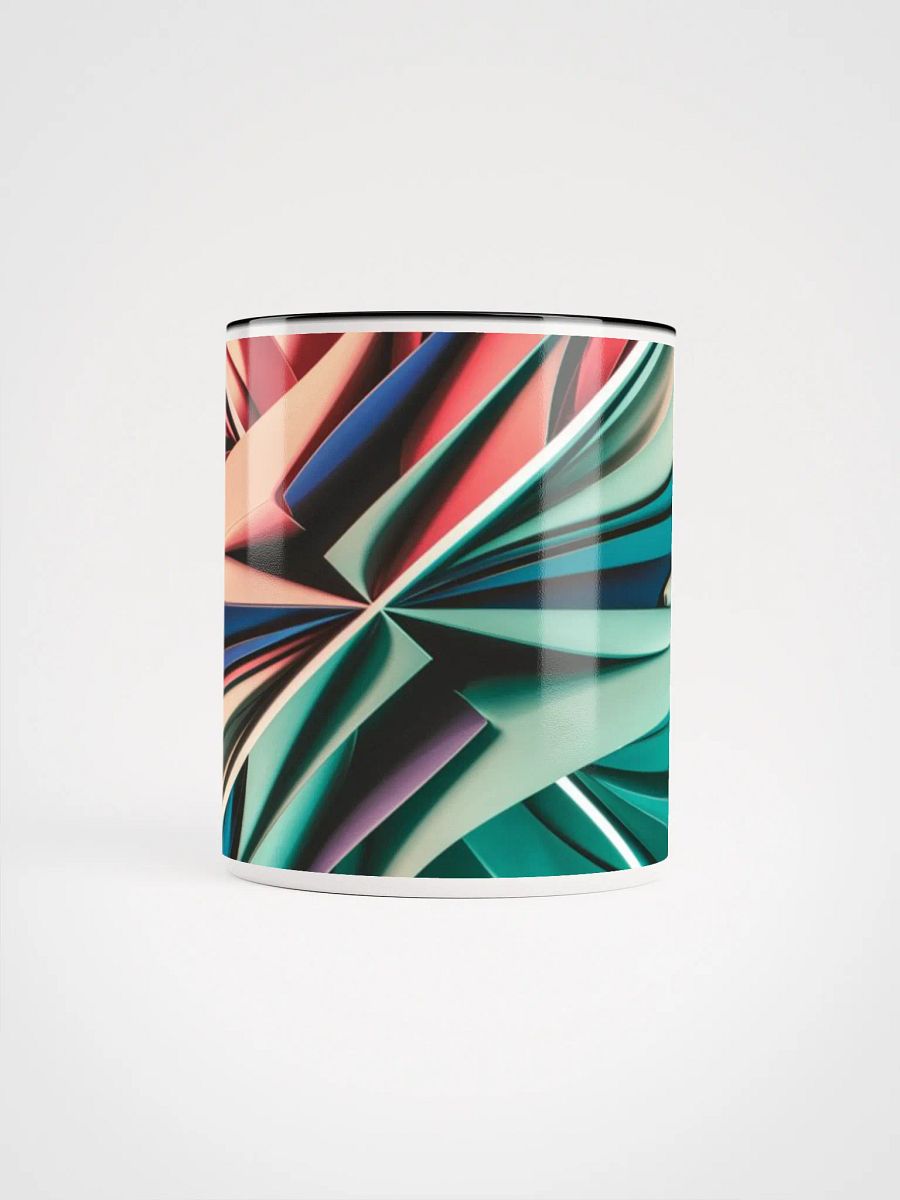 Colourful Abstract Ceramic Mug with Vibrant Inside - 11oz & 15oz product image (5)