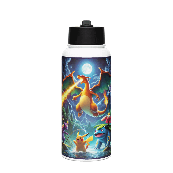 Pokémon Night Adventure Stainless Steel Water Bottle product image (1)