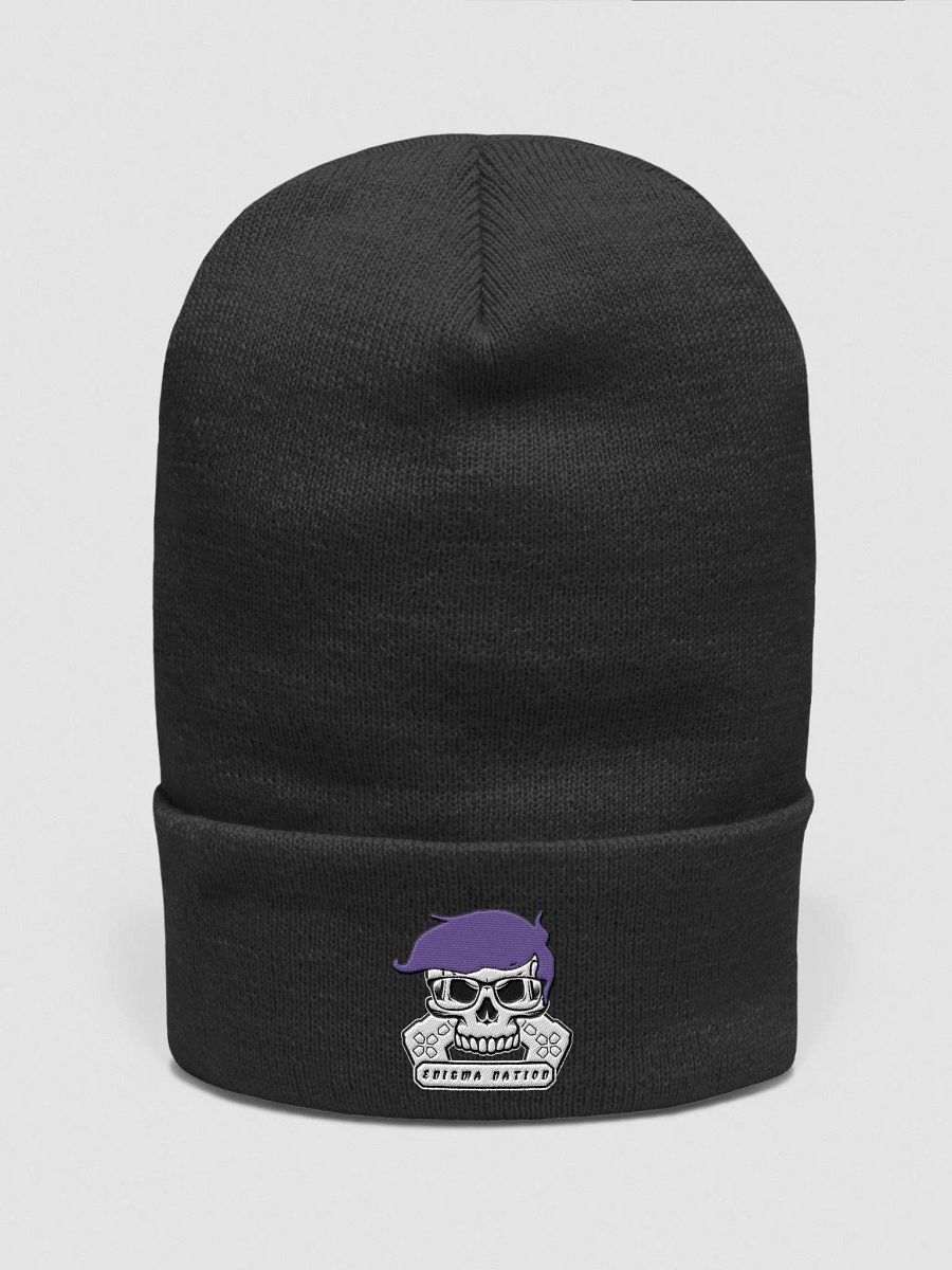 Enigma Nation Yupoong Cuffed Beanie product image (2)