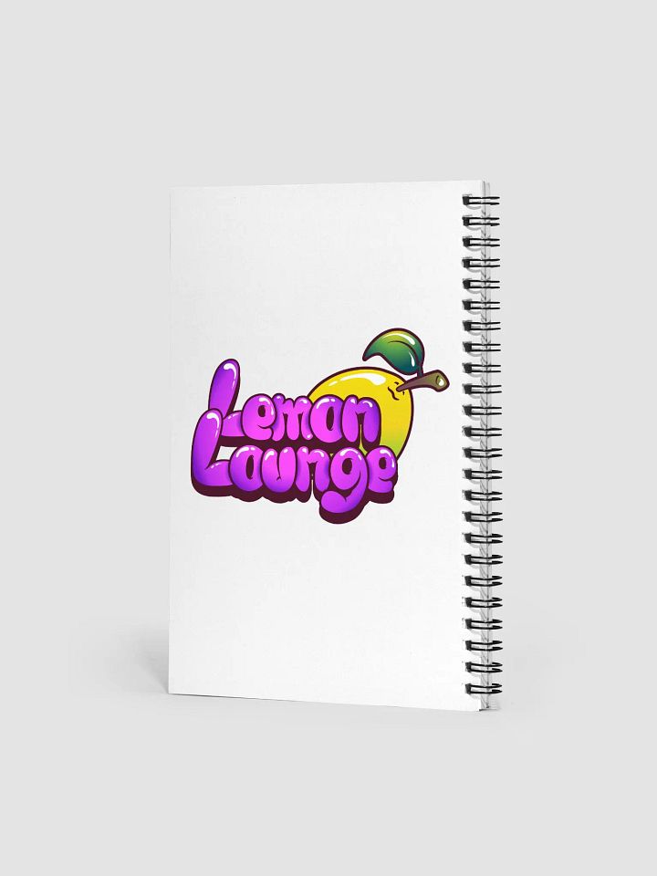 Lemon Lounge Spiral Notebook product image (2)