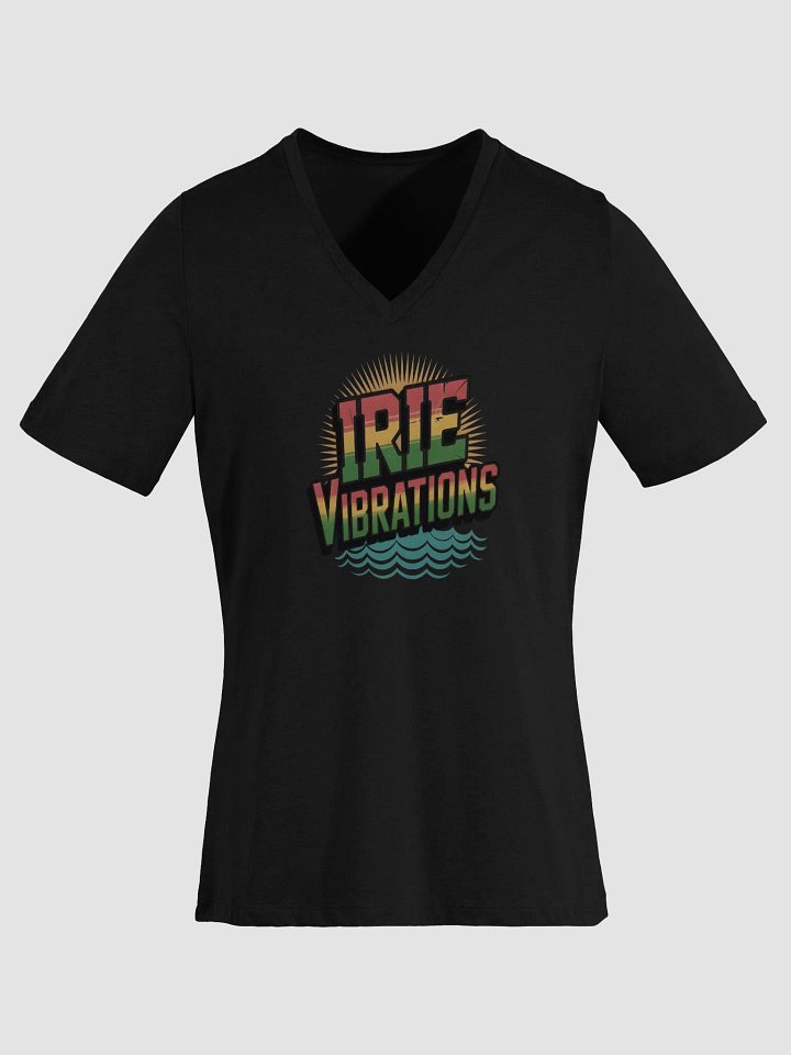 Irie Vibes Relaxed V-Neck Tee product image (1)