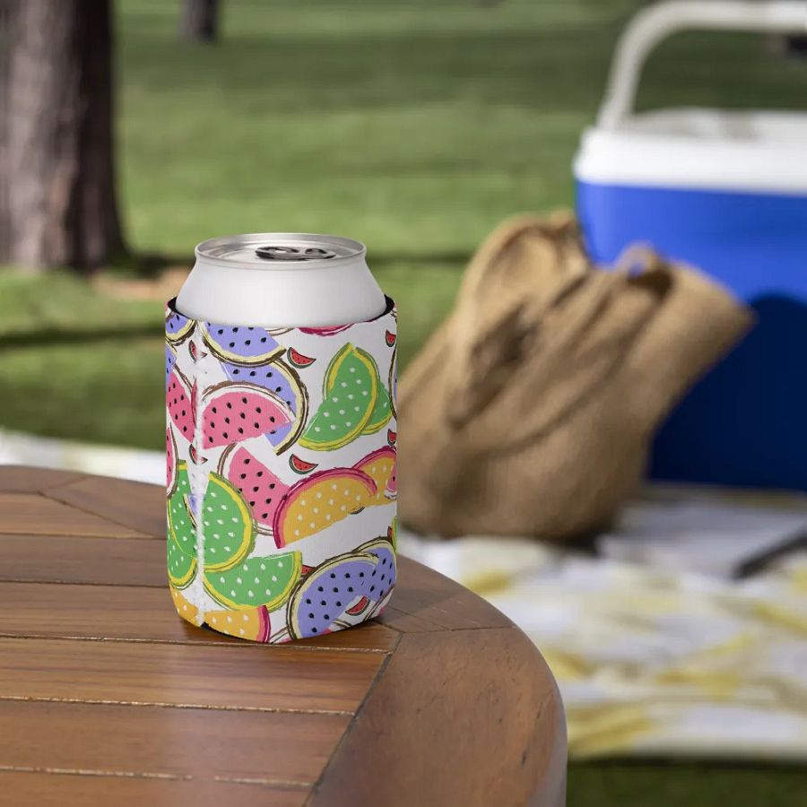 Whimsical Watermelon Can Cooler product image (7)