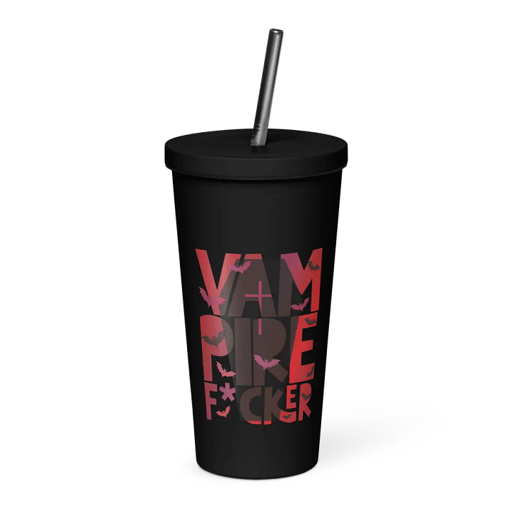 Vampire F*cker Insulated Tumbler (Censored) product image (1)