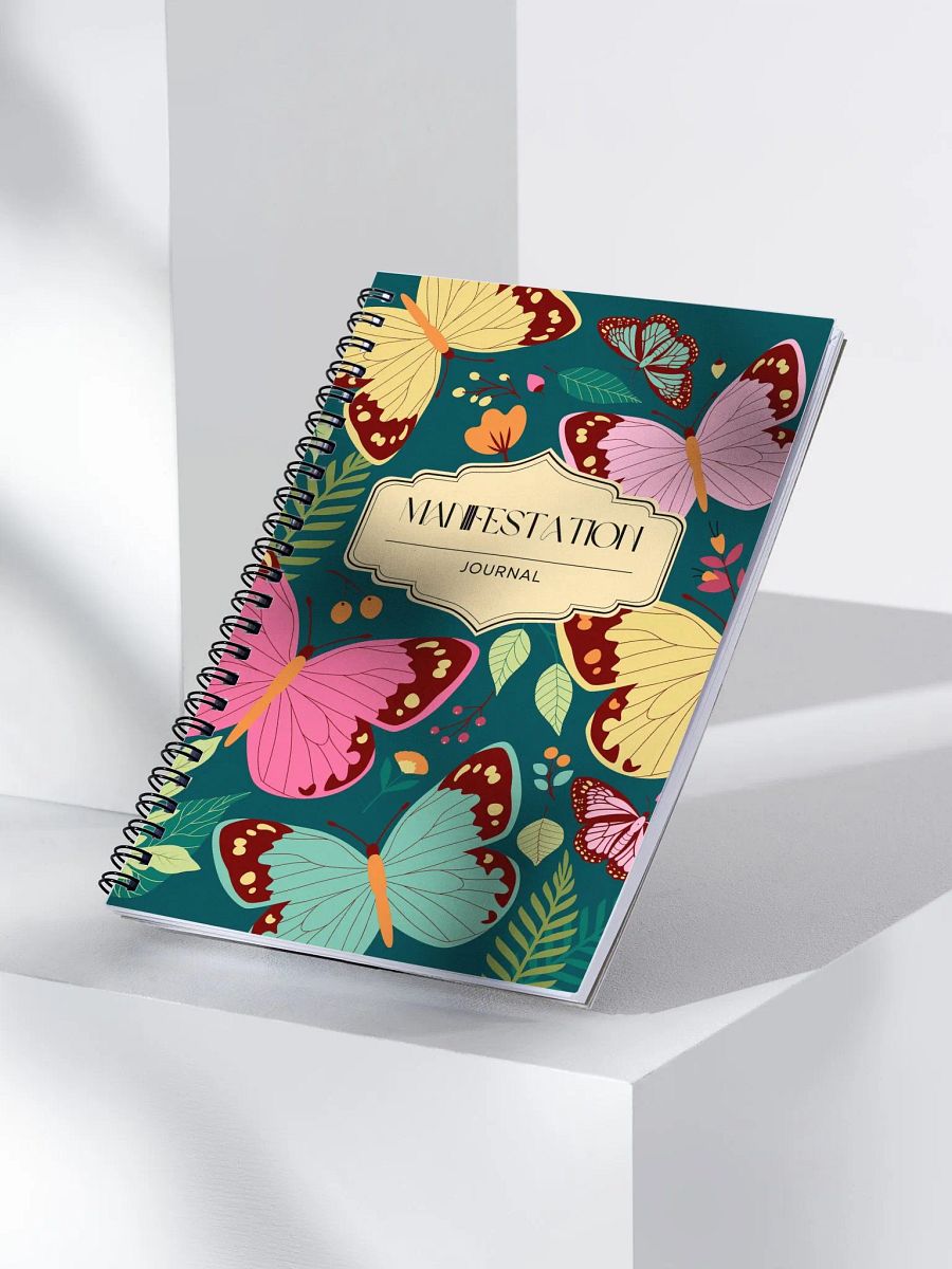 Manifestation Butterfly Dreams Spiral Notebook product image (3)