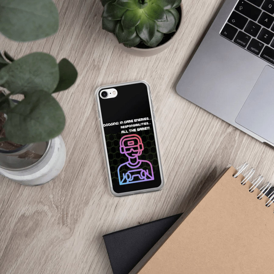 Gamer's Responsibility Dodger iPhone Case product image (331)