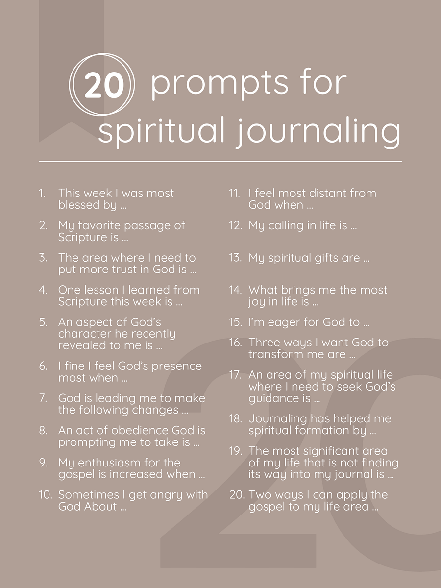 Spiritual Journaling Prompts product image (1)